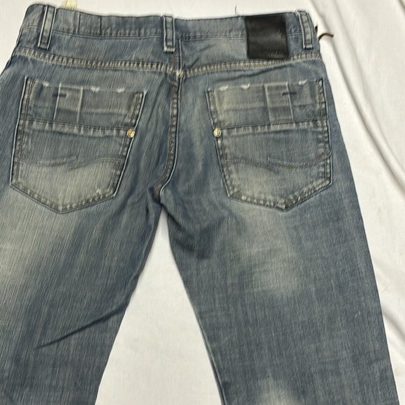 JACK & JONES Jeans Men’s Clark Four Comfort Blue Button Fly size 32x 32 - Picture 7 of 8